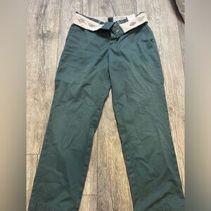 Urban Outfitters x Dickies  carpenter dark green jeans